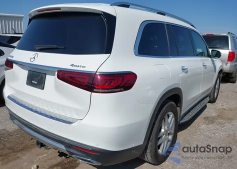 2020 Mercedes-Benz Gls 450 4Matic из США, поврежденный, VIN 4JGFF5KE9LA214090